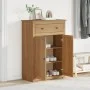 Mueble zapatero Panama madera maciza de pino 80x40x114 cm by , Shoe racks and shoe organizers - Ref: Foro24-4016391, Price: 1...