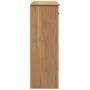 Mueble zapatero Panama madera maciza de pino 80x40x114 cm by , Shoe racks and shoe organizers - Ref: Foro24-4016391, Price: 1...