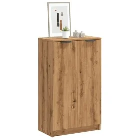 Mueble zapatero madera ingeniería roble artisian 59x35x100,5 cm by , Closets and storage - Ref: Foro24-856994, Price: 115,99 ...
