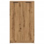 Mueble zapatero madera ingeniería roble artisian 59x35x100,5 cm by , Closets and storage - Ref: Foro24-856994, Price: 117,76 ...
