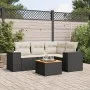 5-piece garden furniture set with black synthetic rattan cushions by , Garden sets - Ref: Foro24-3257757, Price: 336,27 €, Di...