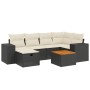 7-piece garden dining set with black synthetic rattan cushions by , Garden sets - Ref: Foro24-3265172, Price: 403,06 €, Disco...
