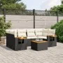 7-piece garden dining set with black synthetic rattan cushions by , Garden sets - Ref: Foro24-3226637, Price: 441,66 €, Disco...
