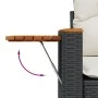 7-piece garden dining set with black synthetic rattan cushions by , Garden sets - Ref: Foro24-3226637, Price: 441,66 €, Disco...