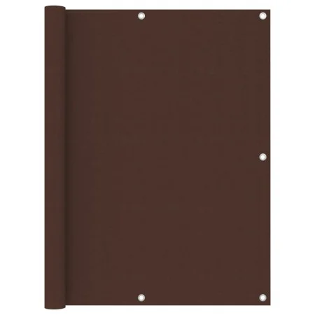 Toldo para balcón tela oxford marrón 120x400 cm de vidaXL, Sombrillas - Ref: Foro24-135077, Precio: 24,24 €, Descuento: %