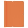 Toldo para balcón tela oxford naranja 120x400 cm de vidaXL, Sombrillas - Ref: Foro24-135053, Precio: 22,86 €, Descuento: %