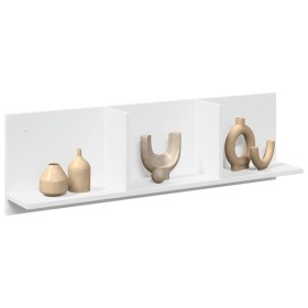 Wandregal aus weißem Ingenieurholz 100x16,5x30 cm von , Regale und Regale - Ref: Foro24-854859, Preis: 26,97 €, Rabatt: %