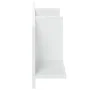 Wandregal aus weißem Ingenieurholz 100x16,5x30 cm von , Regale und Regale - Ref: Foro24-854859, Preis: 26,67 €, Rabatt: %