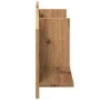 Mueble de pared madera ingeniería roble artisian 100x16,5x30 cm de , Estantes y estanterías - Ref: Foro24-854867, Precio: 31,...