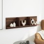 Mueble de pared madera ingeniería marrón roble 100x16,5x30 cm by , Shelves and shelves - Ref: Foro24-854865, Price: 32,83 €, ...