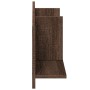 Mueble de pared madera ingeniería marrón roble 100x16,5x30 cm by , Shelves and shelves - Ref: Foro24-854865, Price: 32,83 €, ...