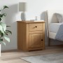 Mesita de noche Panama madera maciza de pino 46x40x57 cm de , Mesitas de noche - Ref: Foro24-4016383, Precio: 73,54 €, Descue...