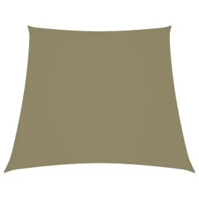 Trapezförmige Segelmarkise, beiges Oxford-Gewebe, 4/5 x 4 m von vidaXL, Sonnenschirme - Ref: Foro24-135189, Preis: 68,80 €, R...