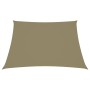 Trapezoidal sail awning beige oxford fabric 4/5x4 m by vidaXL, Umbrellas - Ref: Foro24-135189, Price: 70,05 €, Discount: %
