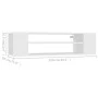 Mueble de TV colgante madera contrachapada blanco 100x30x26,5cm de , Muebles TV - Ref: Foro24-806229, Precio: 46,79 €, Descue...