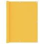 Toldo para balcón tela oxford amarillo 120x400 cm de vidaXL, Sombrillas - Ref: Foro24-135029, Precio: 18,60 €, Descuento: %