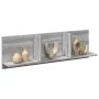 Mueble de pared madera ingeniería gris Sonoma 100x16,5x30 cm de , Estantes y estanterías - Ref: Foro24-854864, Precio: 32,36 ...