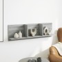 Mueble de pared madera ingeniería gris Sonoma 100x16,5x30 cm de , Estantes y estanterías - Ref: Foro24-854864, Precio: 34,33 €