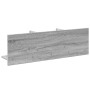 Wandregal aus grauem Sonoma-Ingenieurholz 100x16,5x30 cm von , Regale und Regale - Ref: Foro24-854864, Preis: 33,19 €, Rabatt: %