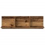 Aged engineered wood wall shelf 100x16.5x30 cm by , Shelves and shelves - Ref: Foro24-854866, Price: 32,10 €, Discount: %