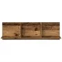Aged engineered wood wall shelf 100x16.5x30 cm by , Shelves and shelves - Ref: Foro24-854866, Price: 31,64 €, Discount: %