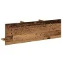 Aged engineered wood wall shelf 100x16.5x30 cm by , Shelves and shelves - Ref: Foro24-854866, Price: 31,64 €, Discount: %