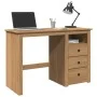 Panama solid pine wood desk 112x45x75 cm by , Desks - Ref: Foro24-4016389, Price: 131,56 €, Discount: %