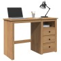 Schreibtisch Panama aus massivem Kiefernholz 112x45x75 cm von , Schreibtische - Ref: Foro24-4016389, Preis: 138,55 €, Rabatt: %