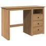 Panama solid pine wood desk 112x45x75 cm by , Desks - Ref: Foro24-4016389, Price: 131,56 €, Discount: %