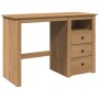 Schreibtisch Panama aus massivem Kiefernholz 112x45x75 cm von , Schreibtische - Ref: Foro24-4016389, Preis: 138,55 €, Rabatt: %