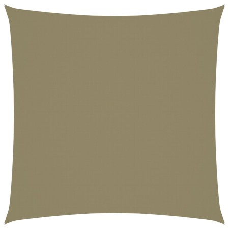 Quadratisches Sonnensegel aus beiger Oxford-Baumwolle, 2,5x2,5 m. von vidaXL, Sonnenschirme - Ref: Foro24-135136, Preis: 29,7...