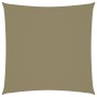 Quadratisches Sonnensegel aus beiger Oxford-Baumwolle, 2,5x2,5 m. von vidaXL, Sonnenschirme - Ref: Foro24-135136, Preis: 29,7...