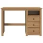 Panama solid pine wood desk 112x45x75 cm by , Desks - Ref: Foro24-4016389, Price: 131,56 €, Discount: %