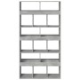 Estantería madera de ingeniería gris hormigón 100x33x187,5 cm by , Bookcases and shelves - Ref: Foro24-3309378, Price: 150,63...