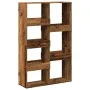 Estantería de madera de ingeniería envejecida 100x33x155,5 cm de , Librerías y estanterías - Ref: Foro24-3309400, Precio: 106...