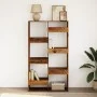 Estantería de madera de ingeniería envejecida 100x33x175 cm de , Librerías y estanterías - Ref: Foro24-3309409, Precio: 112,0...