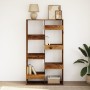 Estantería de madera de ingeniería envejecida 100x33x175 cm by , Bookcases and shelves - Ref: Foro24-3309409, Price: 113,50 €...