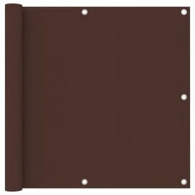 Balkonmarkise brauner Oxfordstoff 90x400 cm von vidaXL, Sonnenschirme - Ref: Foro24-135073, Preis: 21,97 €, Rabatt: %