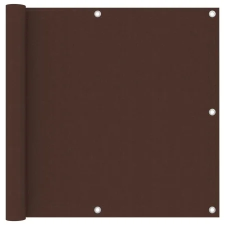 Balkonmarkise brauner Oxfordstoff 90x400 cm von vidaXL, Sonnenschirme - Ref: Foro24-135073, Preis: 21,97 €, Rabatt: %