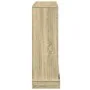 Kaminholzregal aus Eichenholz in Sonoma-Optik, 100x30x87,5 cm. von , Zubehör für Holzöfen und Kamine - Ref: Foro24-854564, Pr...