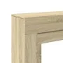 Kaminholzregal aus Eichenholz in Sonoma-Optik, 100x30x87,5 cm. von , Zubehör für Holzöfen und Kamine - Ref: Foro24-854564, Pr...