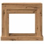 Kaminholzregal aus Eichen-Ingenieurholz, handgefertigt, 100x30x87,5 cm. von , Zubehör für Holzöfen und Kamine - Ref: Foro24-8...