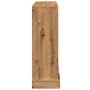 Kaminholzregal aus Eichen-Ingenieurholz, handgefertigt, 100x30x87,5 cm. von , Zubehör für Holzöfen und Kamine - Ref: Foro24-8...