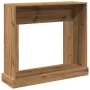 Kaminholzregal aus Eichen-Ingenieurholz, handgefertigt, 100x30x87,5 cm. von , Zubehör für Holzöfen und Kamine - Ref: Foro24-8...