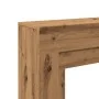 Kaminholzregal aus Eichen-Ingenieurholz, handgefertigt, 100x30x87,5 cm. von , Zubehör für Holzöfen und Kamine - Ref: Foro24-8...