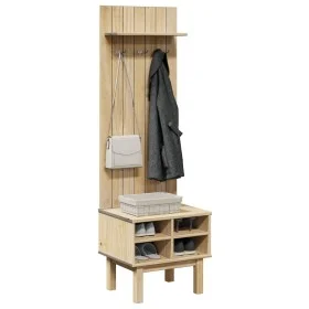 Eingangsmöbel OTTA Massivholz Kiefer 50x40x160 cm von , Kleiderschränke - Ref: Foro24-4013463, Preis: 97,74 €, Rabatt: %
