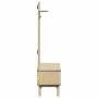 Mueble de recibidor OTTA madera maciza de pino 50x40x160 cm by , Wardrobes - Ref: Foro24-4013463, Price: 97,74 €, Discount: %