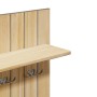 Mueble de recibidor OTTA madera maciza de pino 50x40x160 cm de , Armarios roperos - Ref: Foro24-4013463, Precio: 99,22 €, Des...
