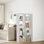 Librería divisora madera ingeniería blanco 69,5x29x137,5 cm de , Librerías y estanterías - Ref: Foro24-858021, Precio: 74,56 ...