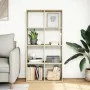 Librería divisor madera ingeniería roble Sonoma 69,5x29x137,5cm by , Bookcases and shelves - Ref: Foro24-858023, Price: 72,71...